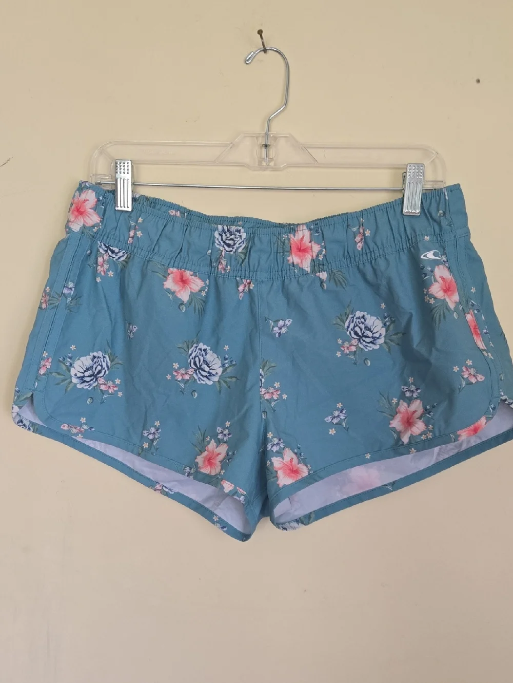 O'Neill Teal Floral Board Shorts